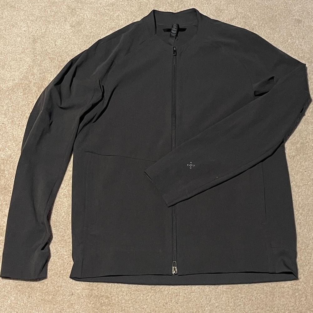 Men’s Dark Gray Lululemon Bomber Jacket - Size Medium